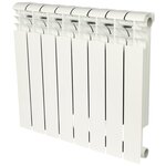 Loten Grey ZN750 - 4 секции с нижним подключением, цвет - серый - Изображение 3