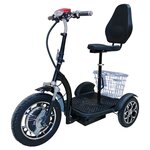 Электроскутер WHITE SIBERIA TRIKE MINI 1500W - Красный - Изображение 7