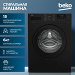 Стиральная машина Beko WRE 55P2 BWW - Изображение 4