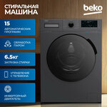 Стиральная машина Beko WRE 55P2 BWW - Изображение 3