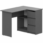 Подставка столик для ноутбука OQQI 23,5х32х55 см, для завтрака в кровать, складной рабочий компьютерный стол - Изображение 4