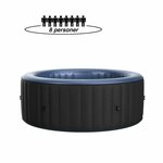 СПА-бассейн ORPC MSpa OTIUM, 185х185х68см, струйный и пузырьковый массаж - Изображение 9