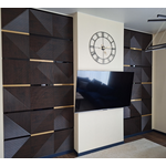 Панель Стеновая Реечная МДФ Stella Wave De Luxe Sandgrau 2700х119х16 (упаковка 8 штук) - Изображение 4