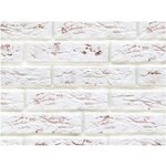 Декоративный камень White Hills Вельс Брик белый А390-00, гипс, в упак 0,75 м2 - Изображение 6
