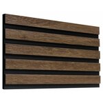 Панель Стеновая Реечная МДФ Stella Wave De Luxe Sandgrau 2700х119х16 (упаковка 8 штук) - Изображение 2