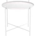 Стол стеклянный woodville Vase белый - Изображение 2