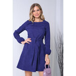 Платье длины мини с вырезом и коротким рукавом, цвет Черный, размер XS 02411819F331 - Изображение 6