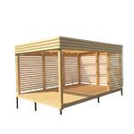 Навес для автомобиля(без поликарбоната) "Комфорт" - Изображение 2