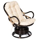 Террасный комплект TetChair " NEW BOGOTA " (2 кресла + стол) /с подушками/ coco brown (коричневый кокос) - Изображение 1