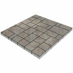 тротуарная 400х400х50мм 8- кирпичей серая эконом / Плитка тротуарная 400х400х50мм 8- кирпичей серая класс эконом - Изображение 1