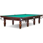 Weekend Бильярдный стол для русского бильярда «Classic» 10 ф (массив ясеня, махагон) - Изображение 4